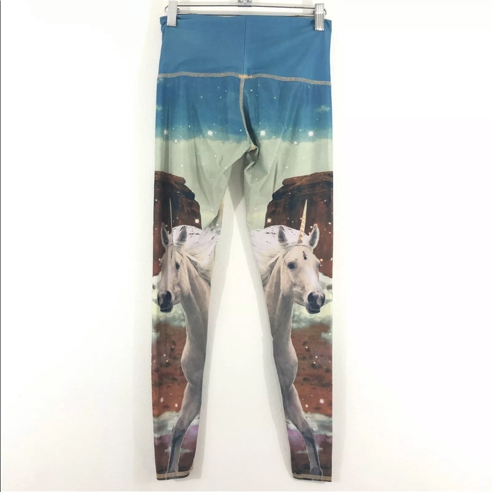Teeki XS Unicorn Yoga Leggings Hot Pants